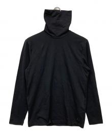 JIL SANDER+（ジルサンダープラス）の古着「タートルネックカットソー」｜ブラック
