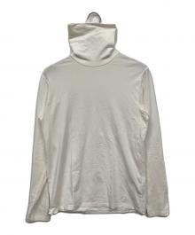 JIL SANDER+（ジルサンダープラス）の古着「タートルネックカットソー」｜ホワイト