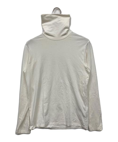 JIL SANDER+（ジルサンダープラス）JIL SANDER+ (ジルサンダープラス) タートルネックカットソー ホワイト サイズ:Sの古着・服飾アイテム