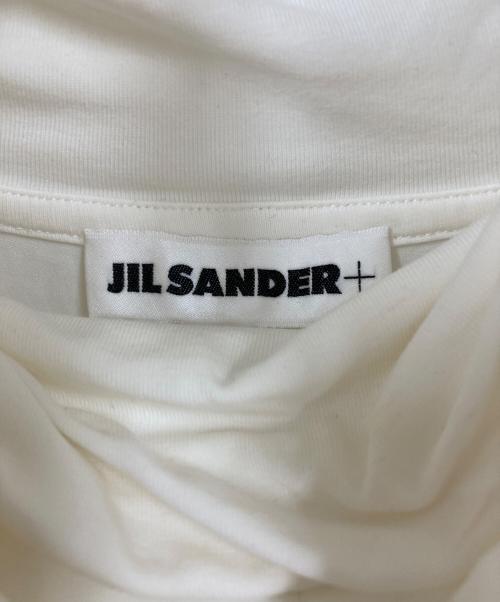 JIL SANDER+（ジルサンダープラス）JIL SANDER+ (ジルサンダープラス) タートルネックカットソー ホワイト サイズ:Sの古着・服飾アイテム