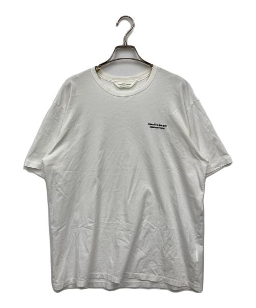 beautiful people（ビューティフルピープル）beautiful people (ビューティフルピープル) ロゴカットソー ホワイト サイズ:190の古着・服飾アイテム