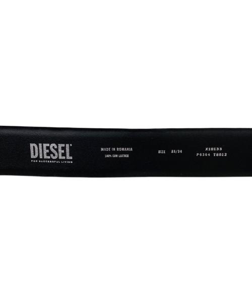 DIESEL（ディーゼル）DIESEL (ディーゼル) B-1DRレザーベルト ブラック サイズ:85の古着・服飾アイテム