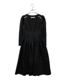 HER LIP TO（ハーリップトゥ）の古着「Marylebone Pearl Dress」｜ブラック