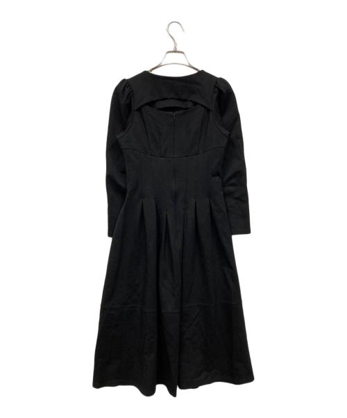 HER LIP TO（ハーリップトゥ）Her lip to (ハーリップトゥ) Marylebone Pearl Dress ブラック サイズ:Sの古着・服飾アイテム