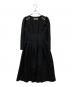 Her lip to（ハーリップトゥ）の古着「Marylebone Pearl Dress」｜ブラック