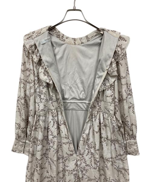 HER LIP TO（ハーリップトゥ）Her lip to (ハーリップトゥ) Pedicel Lace-Trimmed Long Dress ベージュ サイズ:Mの古着・服飾アイテム
