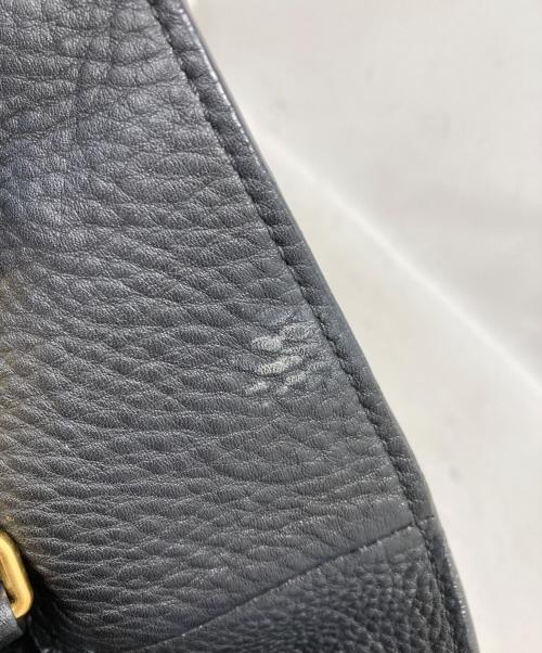 PRADA（プラダ）PRADA (プラダ) レザー 2WAYトートバッグ ブラックの古着・服飾アイテム