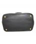 中古・古着 PRADA (プラダ) レザー 2WAYトートバッグ ブラック：80000円