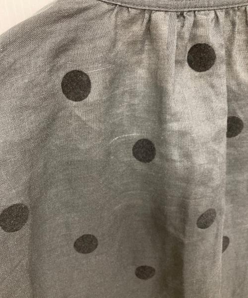 nop de nod（ノップドゥノッド）nop de nod (ノップドゥノッド) リネンワンピース ブラック サイズ:Mの古着・服飾アイテム