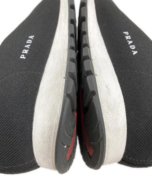 PRADA（プラダ）PRADA (プラダ) ソックススニーカー ブラック サイズ:5の古着・服飾アイテム