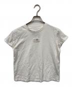 MM6 Maison Margielaエムエムシックスメゾンマルジェラ）の古着「Tシャツ」｜ホワイト