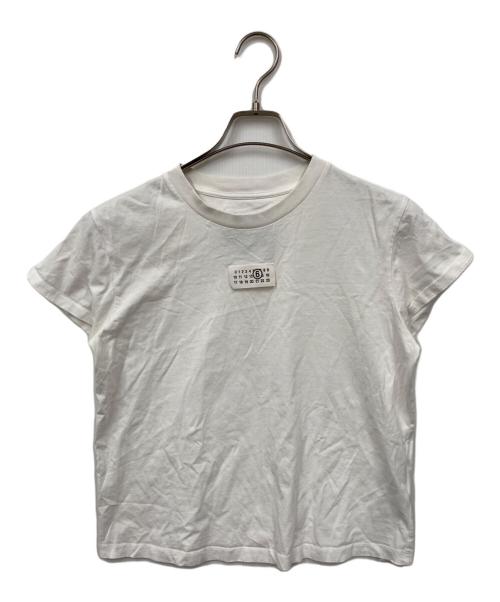 MM6 Maison Margiela（エムエムシックスメゾンマルジェラ）MM6 Maison Margiela (エムエムシックスメゾンマルジェラ) Tシャツ ホワイト サイズ:Lの古着・服飾アイテム