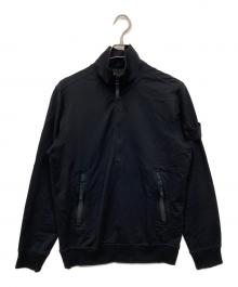 STONE ISLAND（ストーンアイランド）の古着「Ghost Piece Half-Zip」｜ブラック