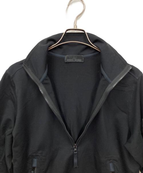 STONE ISLAND（ストーンアイランド）STONE ISLAND (ストーンアイランド) Ghost Piece Half-Zip ブラック サイズ:Sの古着・服飾アイテム
