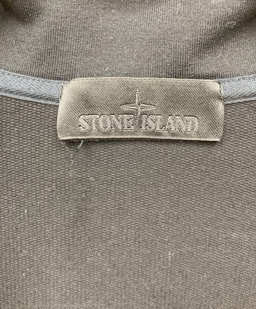STONE ISLAND（ストーンアイランド）STONE ISLAND (ストーンアイランド) Ghost Piece Half-Zip ブラック サイズ:Sの古着・服飾アイテム