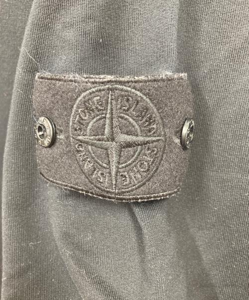 STONE ISLAND（ストーンアイランド）STONE ISLAND (ストーンアイランド) Ghost Piece Half-Zip ブラック サイズ:Sの古着・服飾アイテム