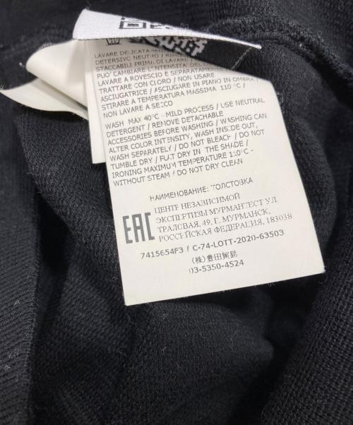 STONE ISLAND（ストーンアイランド）STONE ISLAND (ストーンアイランド) Ghost Piece Half-Zip ブラック サイズ:Sの古着・服飾アイテム