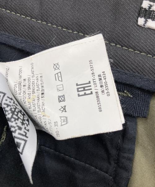STONE ISLAND（ストーンアイランド）STONE ISLAND (ストーンアイランド) スリムテーパードパンツ カーキ サイズ:W29の古着・服飾アイテム