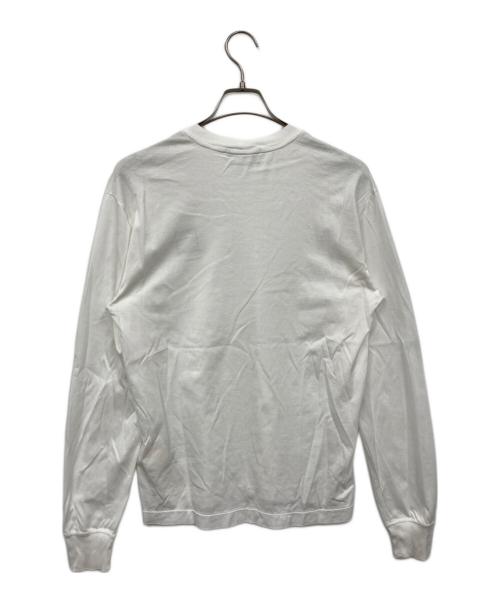 STONE ISLAND（ストーンアイランド）STONE ISLAND (ストーンアイランド) ロゴカットソー ホワイト サイズ:Sの古着・服飾アイテム