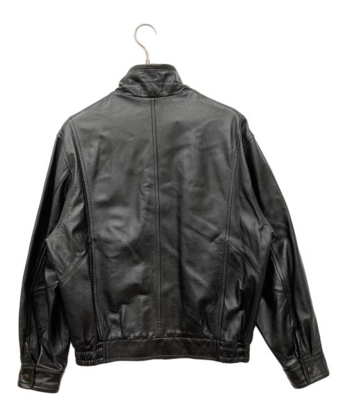 BALMAIN（バルマン）BALMAIN (バルマン) ラムレザージャケット ブラック サイズ:Lの古着・服飾アイテム