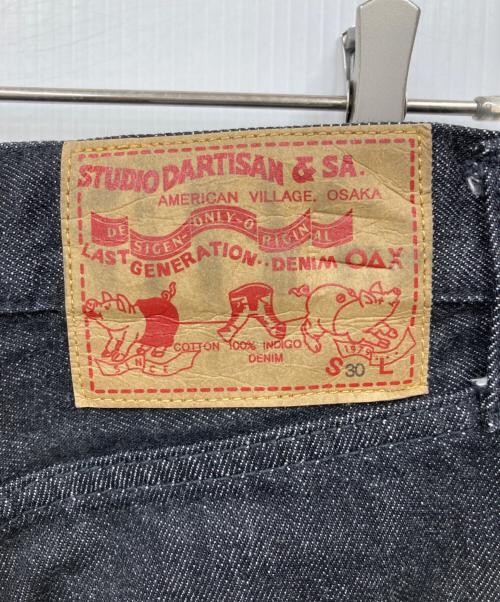 STUDIO D'ARTISAN&SA（ステュディオダルチザンアンドＳＡ）STUDIO D'ARTISAN&SA (ステュディオダルチザンアンドＳＡ) G3レギュラーストレート ブラック サイズ:W30の古着・服飾アイテム