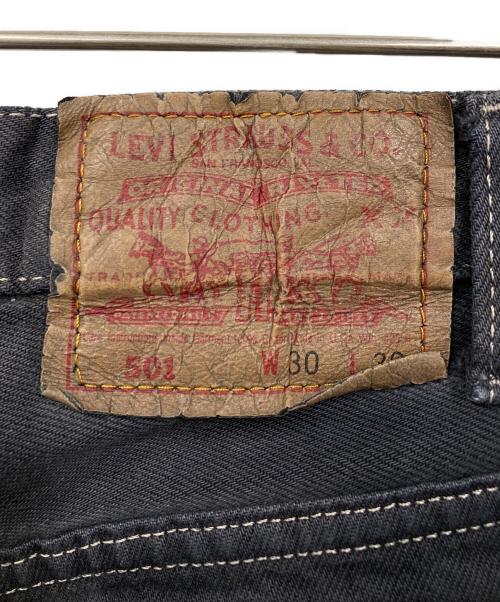 LEVI'S（リーバイス）LEVI'S (リーバイス) 501 デニムパンツ ブラック サイズ:W30の古着・服飾アイテム