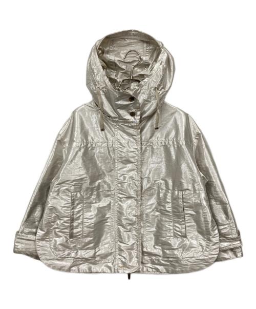 MONCLER（モンクレール）MONCLER (モンクレール) DOMON GIUBBOTTO シルバー サイズ:00の古着・服飾アイテム