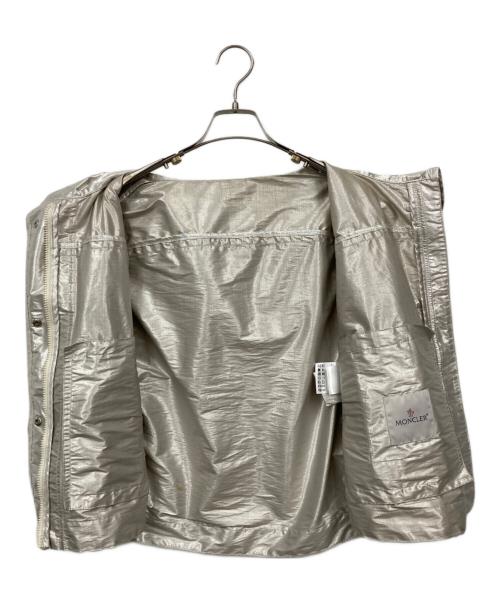 MONCLER（モンクレール）MONCLER (モンクレール) DOMON GIUBBOTTO シルバー サイズ:00の古着・服飾アイテム
