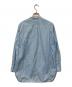 CELINE (セリーヌ) ノーカラーシャツ スカイブルー サイズ:UK34：12000円