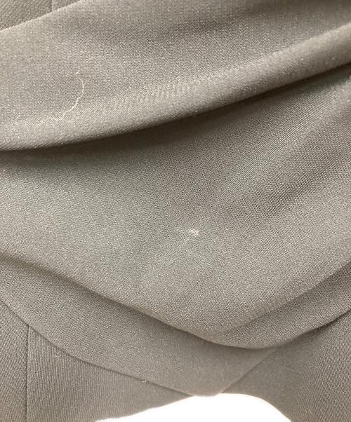 MOSCHINO（モスキーノ）MOSCHINO (モスキーノ) ギャザーセットアップ ブラック サイズ:ジャケット：42/スカート：40の古着・服飾アイテム