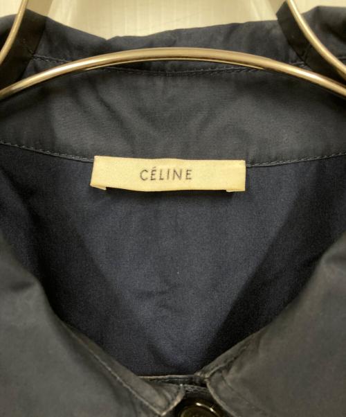 CELINE（セリーヌ）CELINE (セリーヌ) トレンチコート ネイビー サイズ:36の古着・服飾アイテム