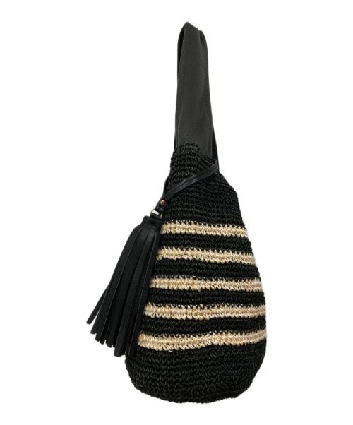 VIOLAd'ORO（ヴィオラドーロ）VIOLAd'ORO (ヴィオラドーロ) ハンドバッグ ブラックの古着・服飾アイテム