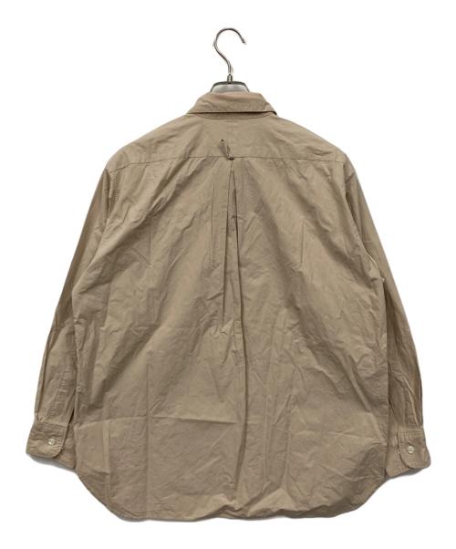 HAVERSACK（ハバーサック）HAVERSACK (ハバーサック) ラウンドカラーシャツ ベージュ サイズ:Lの古着・服飾アイテム