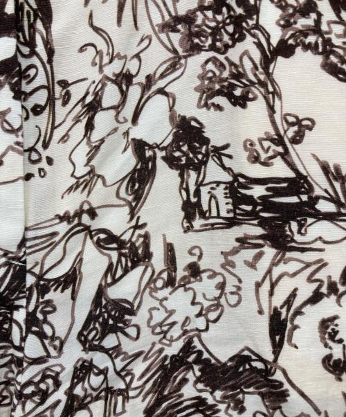 TOMORROW LAND（トゥモローランド）TOMORROW LAND (トゥモローランド) 総柄パンツ ベージュ サイズ:34の古着・服飾アイテム