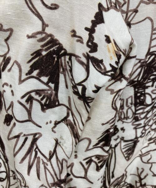 TOMORROW LAND（トゥモローランド）TOMORROW LAND (トゥモローランド) 総柄パンツ ベージュ サイズ:34の古着・服飾アイテム