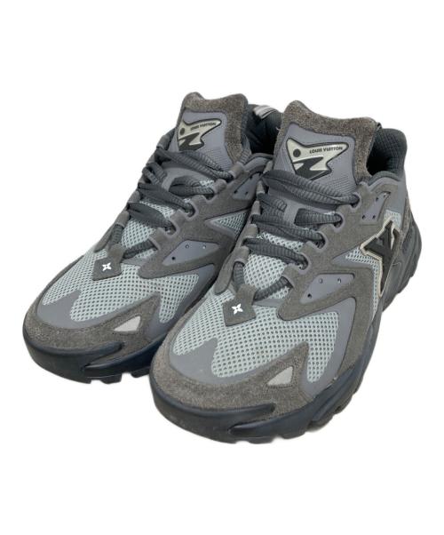 LOUIS VUITTON（ルイ ヴィトン）LOUIS VUITTON (ルイ ヴィトン) タティック ランナー スニーカー グレー サイズ:6.5の古着・服飾アイテム