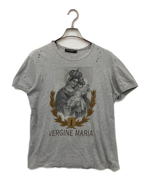 DOLCE & GABBANA（ドルチェ＆ガッバーナ）DOLCE & GABBANA (ドルチェ＆ガッバーナ) Tシャツ グレー サイズ:50の古着・服飾アイテム