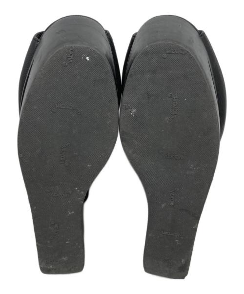 Jeffrey Campbell（ジェフリーキャンベル）Jeffrey Campbell (ジェフリーキャンベル) スケートヒール オープントゥ ブーツ ブラック サイズ:24.5の古着・服飾アイテム