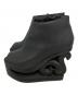 Jeffrey Campbell (ジェフリーキャンベル) スケートヒール オープントゥ ブーツ ブラック サイズ:24.5：6000円