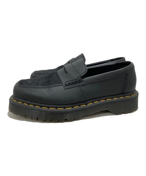 Dr.Martens（ドクターマーチン）Dr.Martens (ドクターマーチン) PENTON BEX SQ PNY ローファー ブラック サイズ:UK6の古着・服飾アイテム