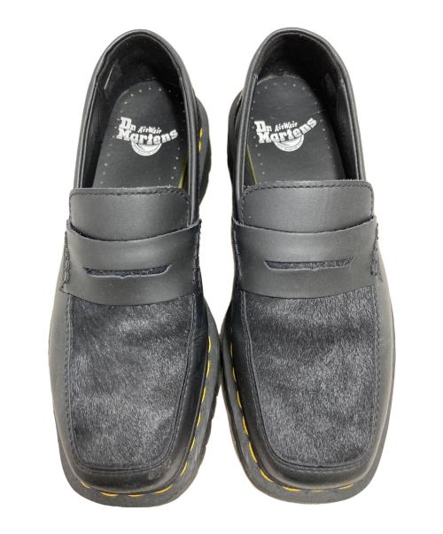 Dr.Martens（ドクターマーチン）Dr.Martens (ドクターマーチン) PENTON BEX SQ PNY ローファー ブラック サイズ:UK6の古着・服飾アイテム