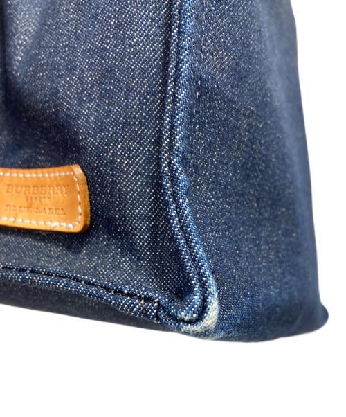 BURBERRY BLUE LABEL（バーバリー ブルー レーベル）BURBERRY BLUE LABEL (バーバリー ブルー レーベル) トートバッグ ネイビーの古着・服飾アイテム