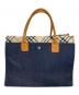 BURBERRY BLUE LABEL（バーバリー ブルー レーベル）の古着「トートバッグ」｜ネイビー