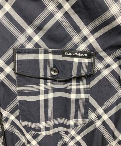 DOLCE & GABBANA（ドルチェ＆ガッバーナ）DOLCE & GABBANA (ドルチェ＆ガッバーナ) 長袖シャツ ブラック サイズ:41の古着・服飾アイテム