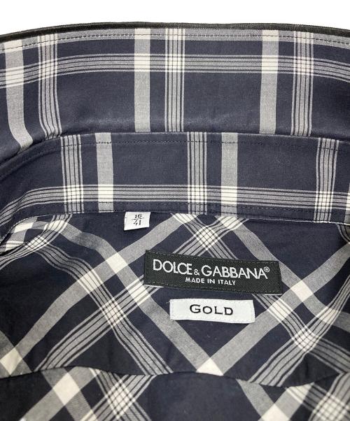 DOLCE & GABBANA（ドルチェ＆ガッバーナ）DOLCE & GABBANA (ドルチェ＆ガッバーナ) 長袖シャツ ブラック サイズ:41の古着・服飾アイテム