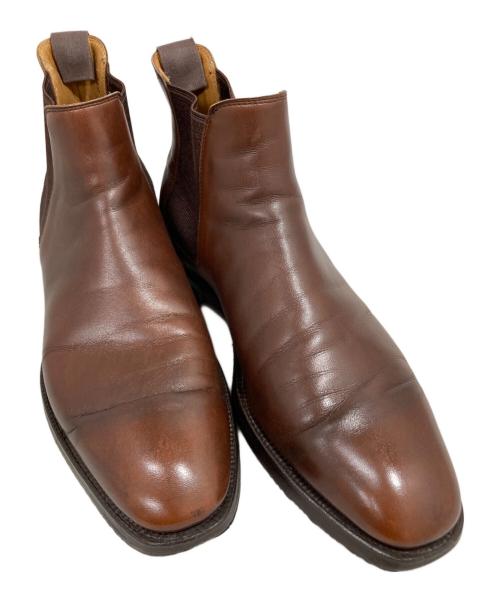 Crockett & Jones（クロケット＆ジョーンズ）Crockett & Jones (クロケット＆ジョーンズ) サイドゴアブーツ ブラウン サイズ:6Eの古着・服飾アイテム