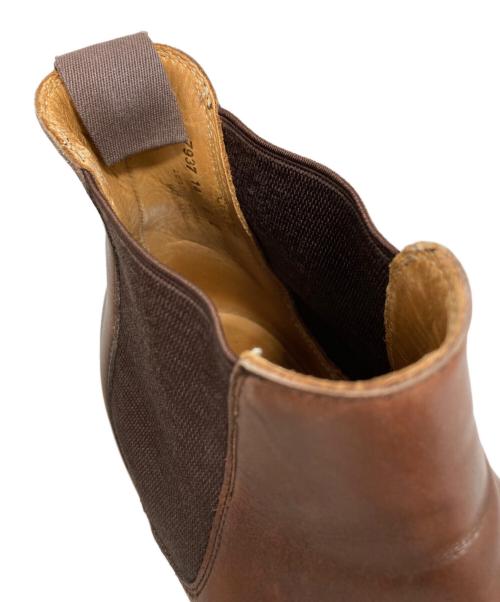 Crockett & Jones（クロケット＆ジョーンズ）Crockett & Jones (クロケット＆ジョーンズ) サイドゴアブーツ ブラウン サイズ:6Eの古着・服飾アイテム