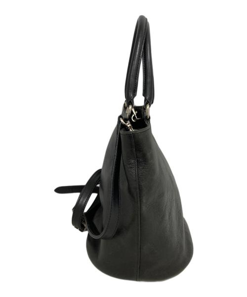 MARGARET HOWELL idea（マーガレット ハウエル アイディア）MARGARET HOWELL idea (マーガレット ハウエル アイディア) 2WAYバッグ ブラックの古着・服飾アイテム