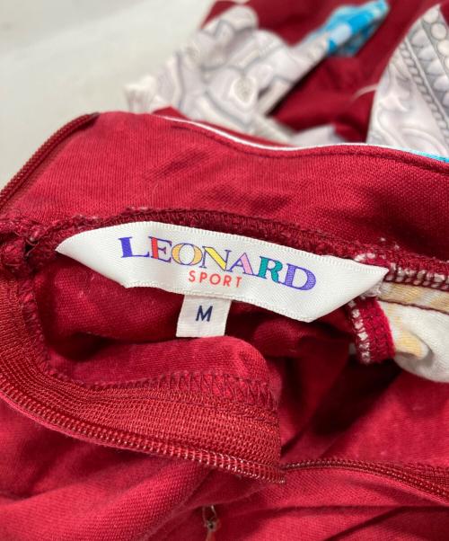 LEONARD SPORT（レオナール スポーツ）LEONARD SPORT (レオナール スポーツ) カットソー レッド サイズ:Mの古着・服飾アイテム
