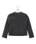 theory luxe (セオリーリュクス) ノーカラーツイードジャケット ネイビー サイズ:38：9000円
